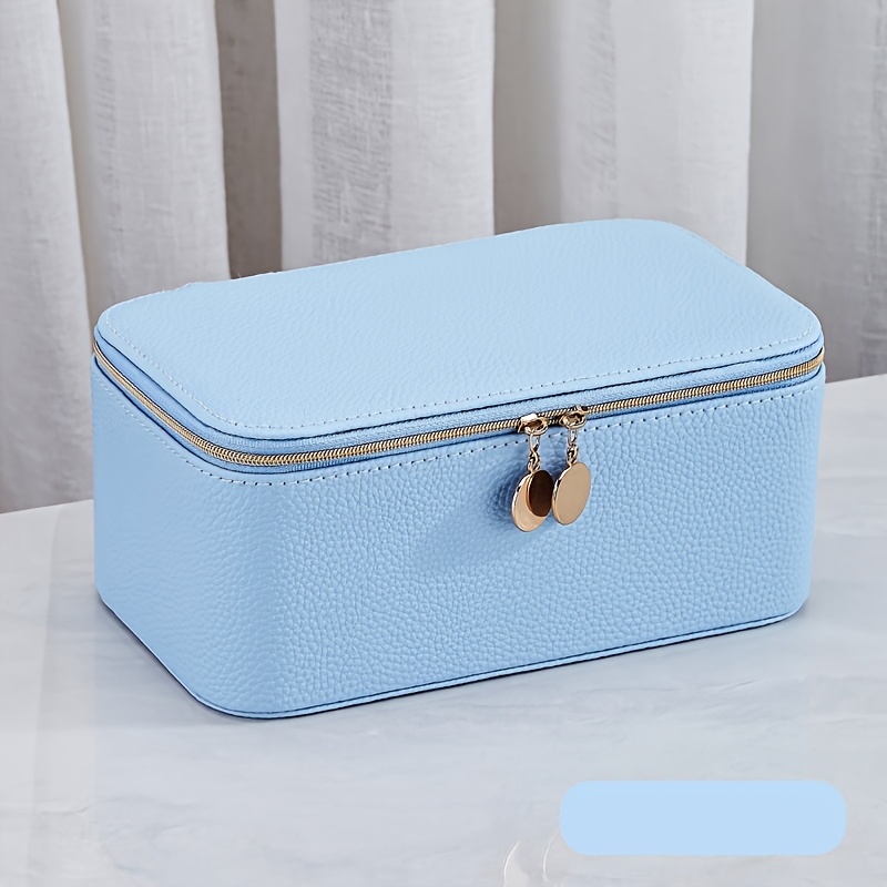 New Jewelry Box with 12 Storage Bags for Earrings and Rings